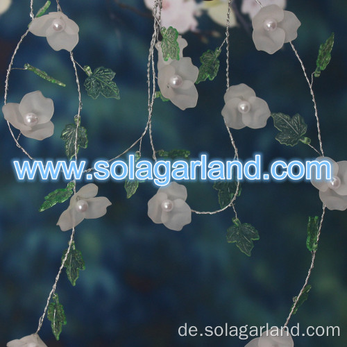 Acrylblume Perlen Garland Rope Tree Branches